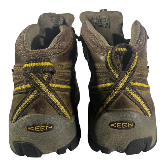 Keen Targhee II WP Mid Brown Leather Waterproof Hiking Boots Men's Size 7 - Picture 6 of 9